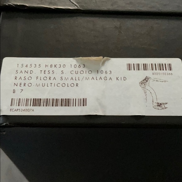 Gucci Black Flora Satin heels (7) - Picture 7 of 7